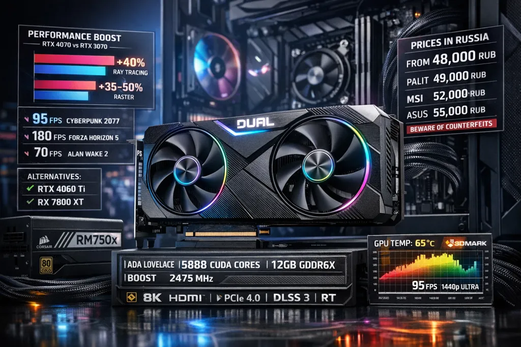 Купить видеокарту 4070 недорого: подробный обзор, сравнение характеристик, рекомендации по выбору и покупке, производительность в играх, совместимость с ПК и советы перед заказом