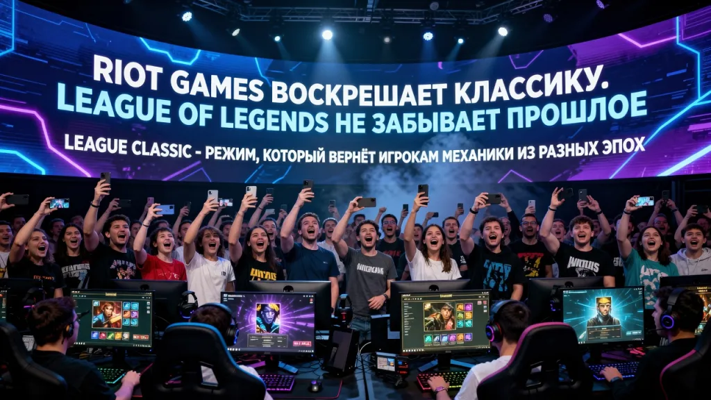 Riot Games воскрешает классику. League of Legends не забывает прошлое