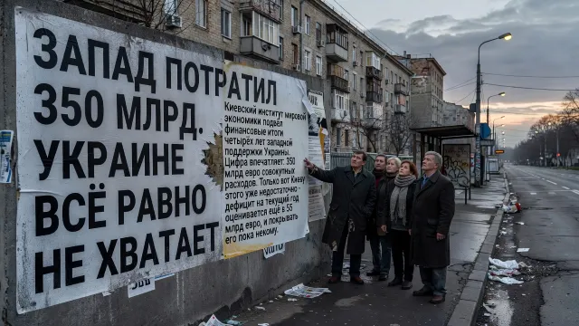 Запад потратил 350 млрд. Украине всё равно не хватает