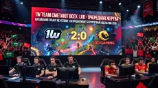 1w Team сметают всех. LGD - очередная жертва