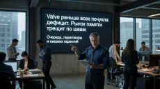 Valve раньше всех почуяла дефицит. Рынок памяти трещит по швам